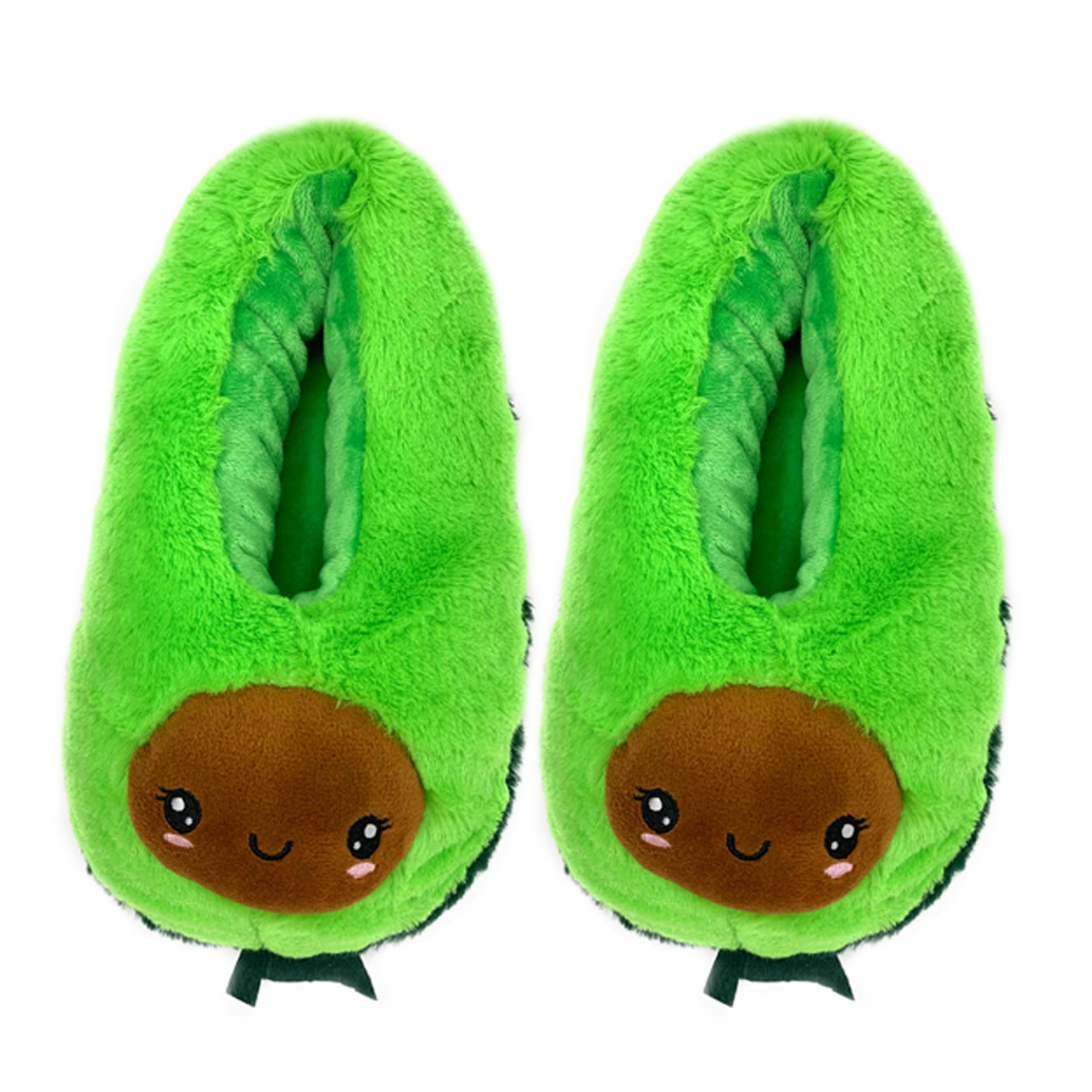 Avocuddle Fuzzy Slippers-1