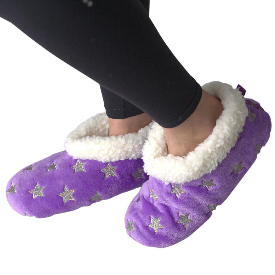 Purple slippers womens 2025