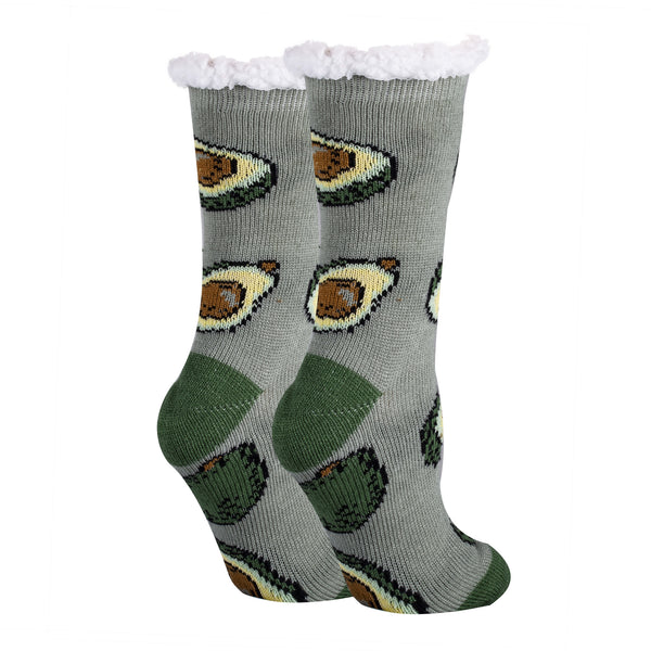 avocado-life-sherpa-socks-womens-slippers-2-oooh-yeah-socks