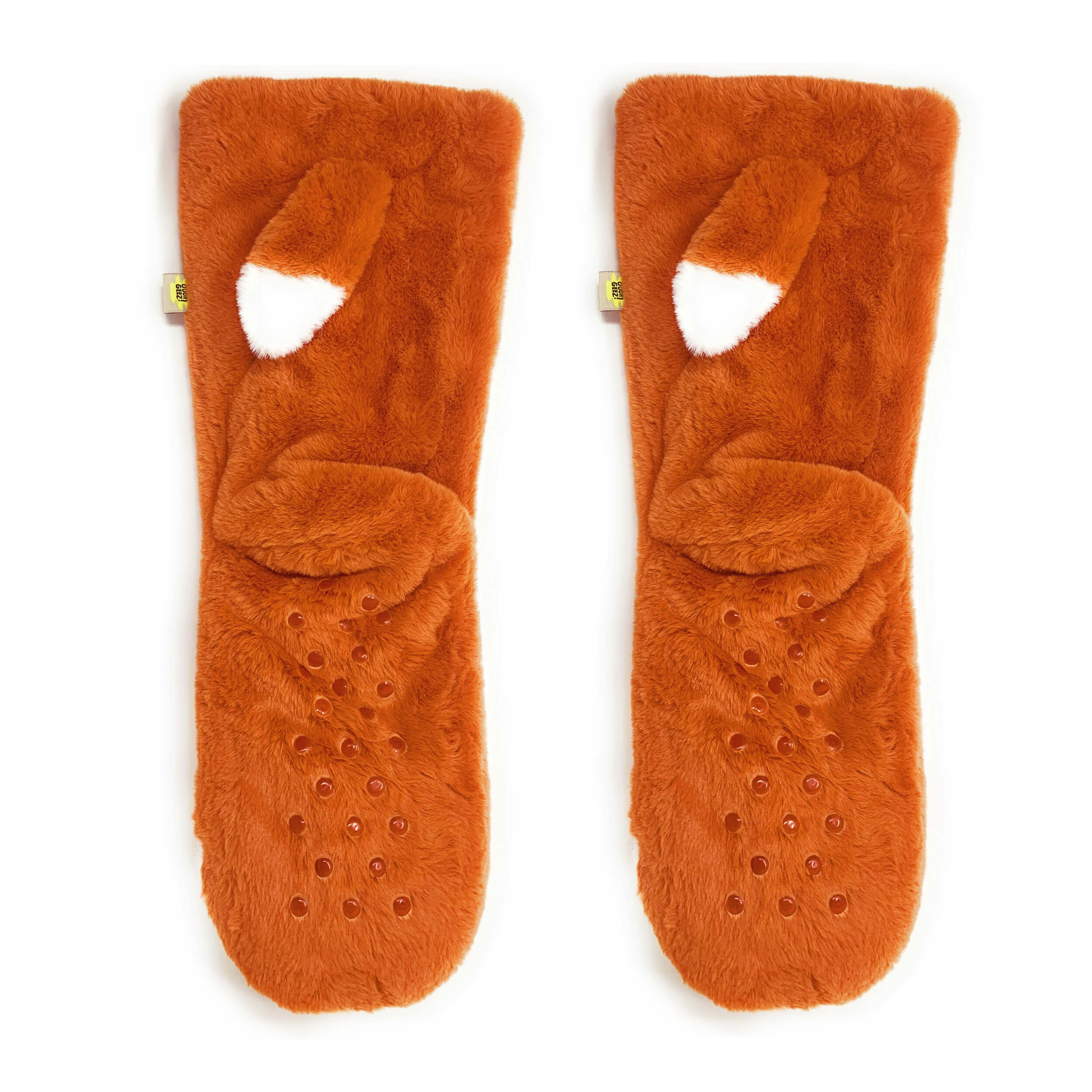 Calcetines tipo pantuflas de felpa Fox Sakes - 0