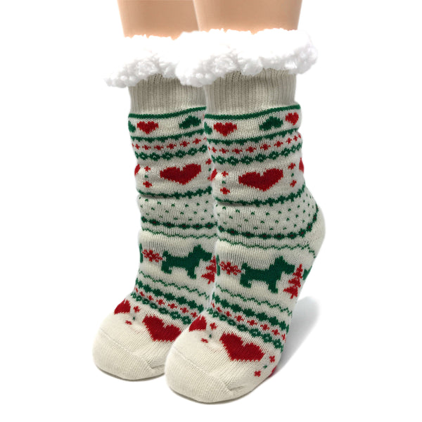 Winter Cheer Slipper Socks