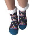 Poopy Sherpa Slipper Socks for Women