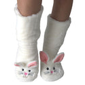 Bunny Plush Sherpa Slipper Socks