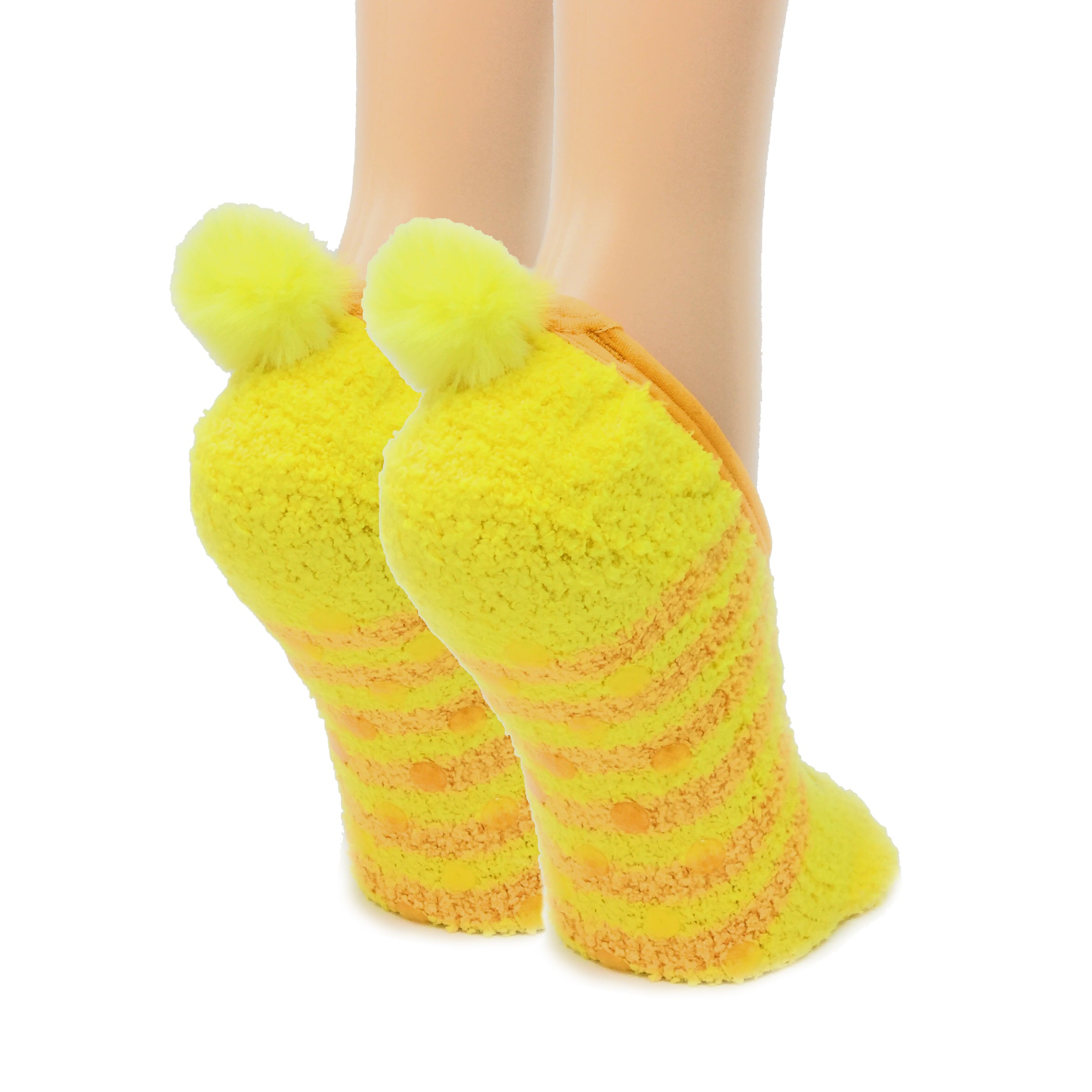 Flamingo Time Plush Sherpa Slipper Socks for Women