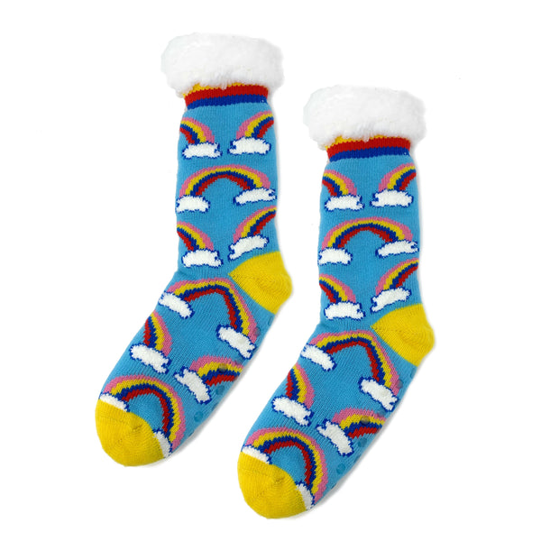Happy Days Sherpa Slipper Socks for Women