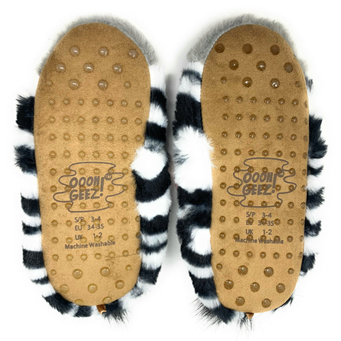 ZZ Zebra Slippers - 0