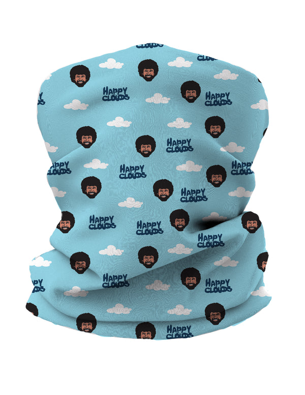Happy Clouds Bloom Bandana | Gaiter Face Covering