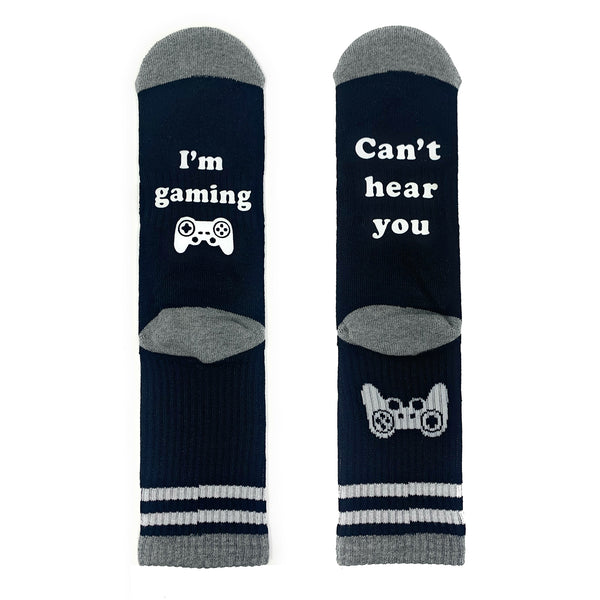 I'm Gaming, I Can't Hear You Socks