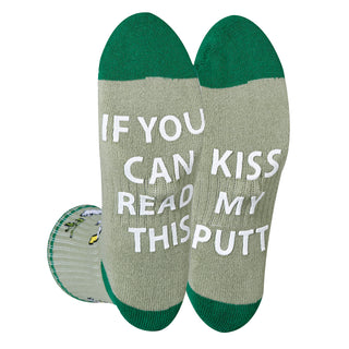 If You Can Read This Kiss My Putt Socks
