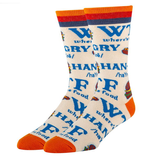 WTF Socks | Funny Crew Socks For Men