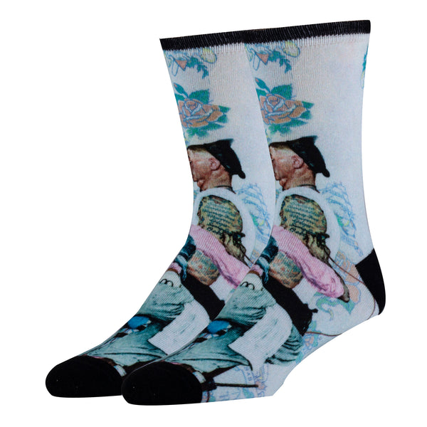Sailor Socks | Novelty Crew Socks For Men
