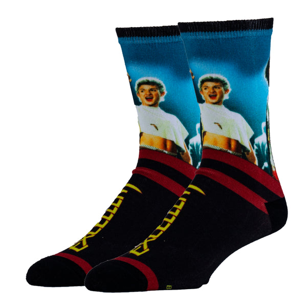 Excellent Men's Bill & Ted Crew Socks
