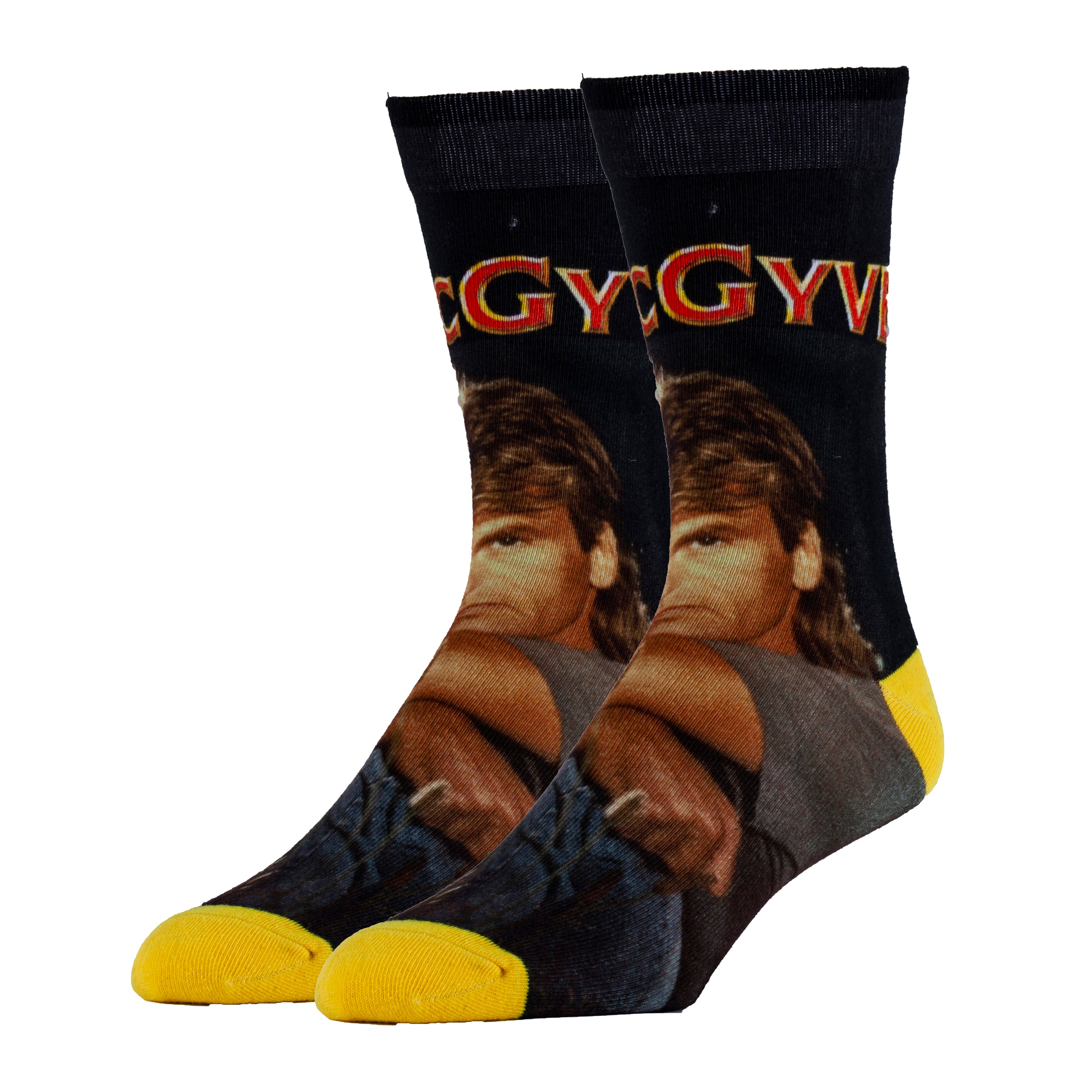 Only MacGyver Socks | TV Show Crew Socks for Men