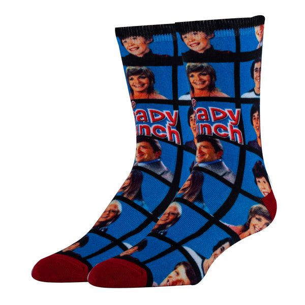The Brady Bunch Socks | TV Show Crew Socks for Men