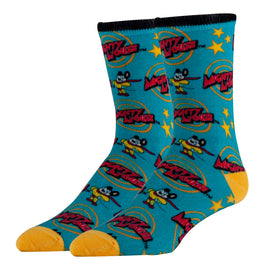 Save the Day Socks | TV Show Crew Socks for Men