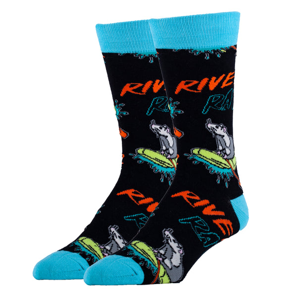 River Rat Socks | Funny Crew Socks For Men