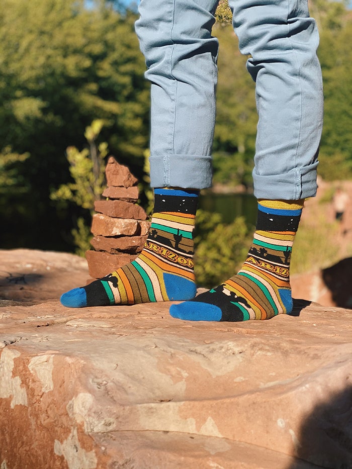 Socks | Socks Yeah! Oooh Socks Crew Arizona Novelty For Men |