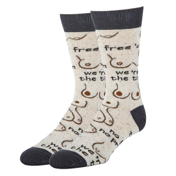 Free ‘em Socks | Sassy Crew Socks For Men