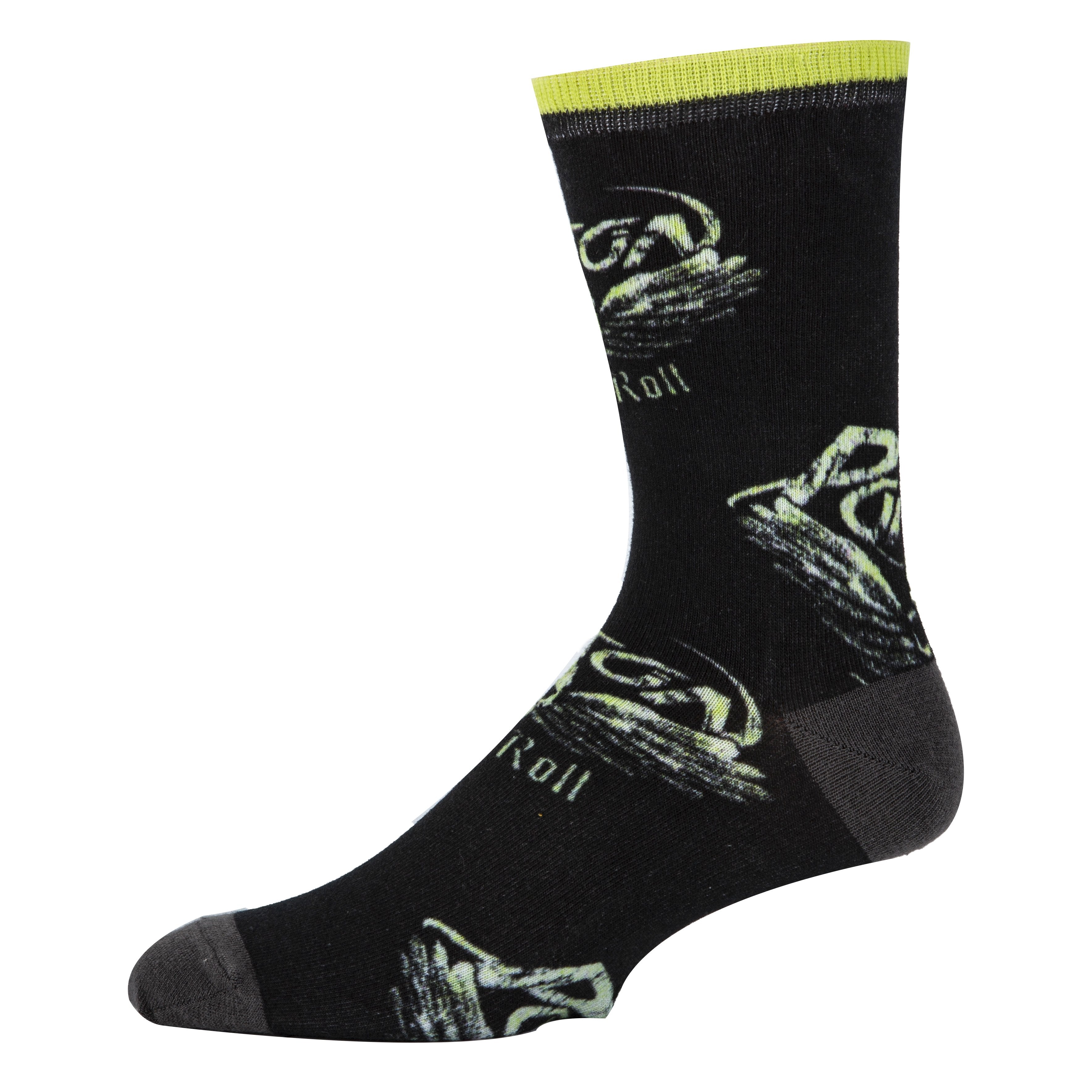 Rock n’ Roll Socks | Music Crew Socks For Men | Oooh Yeah! Socks
