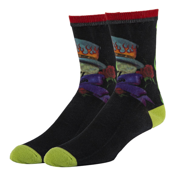 Poison Socks | Music Crew Socks For Men