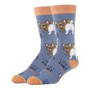 Not A Fart Socks | Sassy Crew Socks For Men