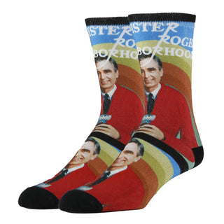 It's Mr Rogers Socks | Novelty Crew Socks For Men