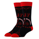 Lit Socks | Novelty Crew Socks For Men
