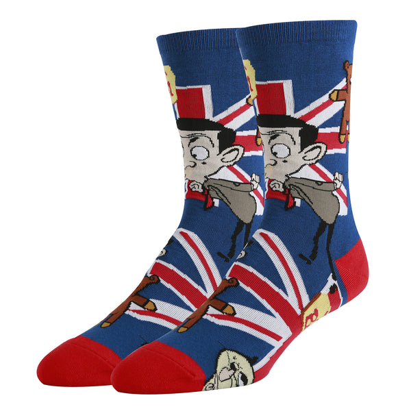 Hanging with Mr Bean Socks | Novelty Socks For Men