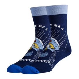 Salty Bitch Socks | Sassy Crew Socks For Men