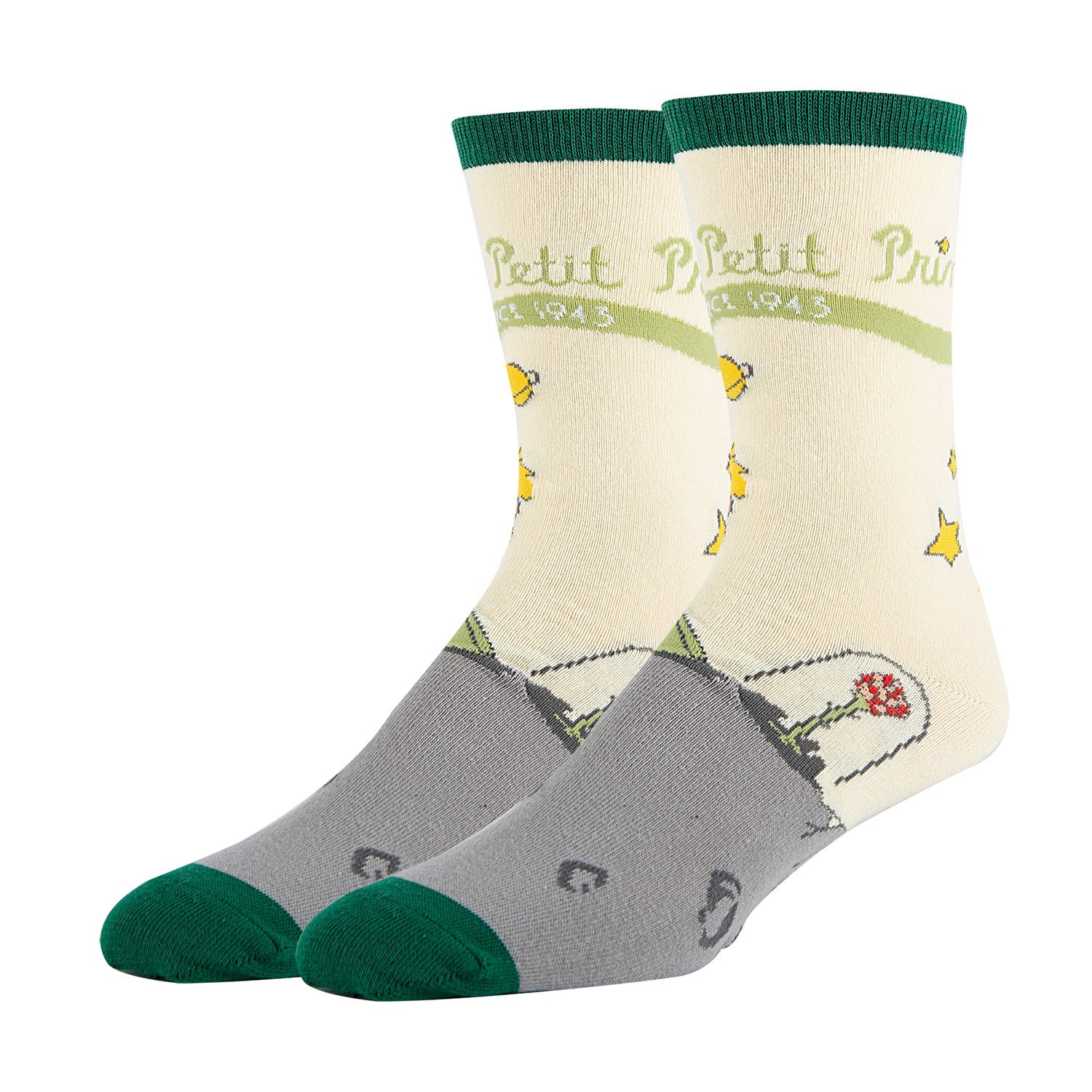 The Litle Prince Socks | Novelty Crew Socks For Mens