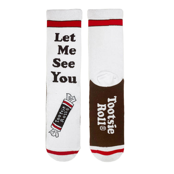 Let Me See U Tootsie Socks | Novelty Crew Socks For Mens