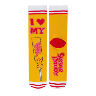 I Love My Sugar Socks | Novelty Crew Socks For Mens
