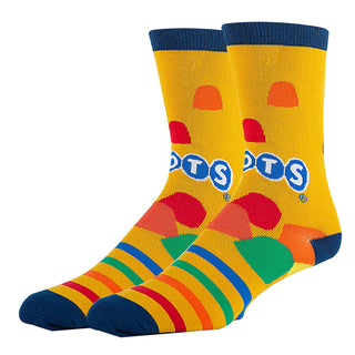 Dots Socks | Novelty Crew Socks For Mens
