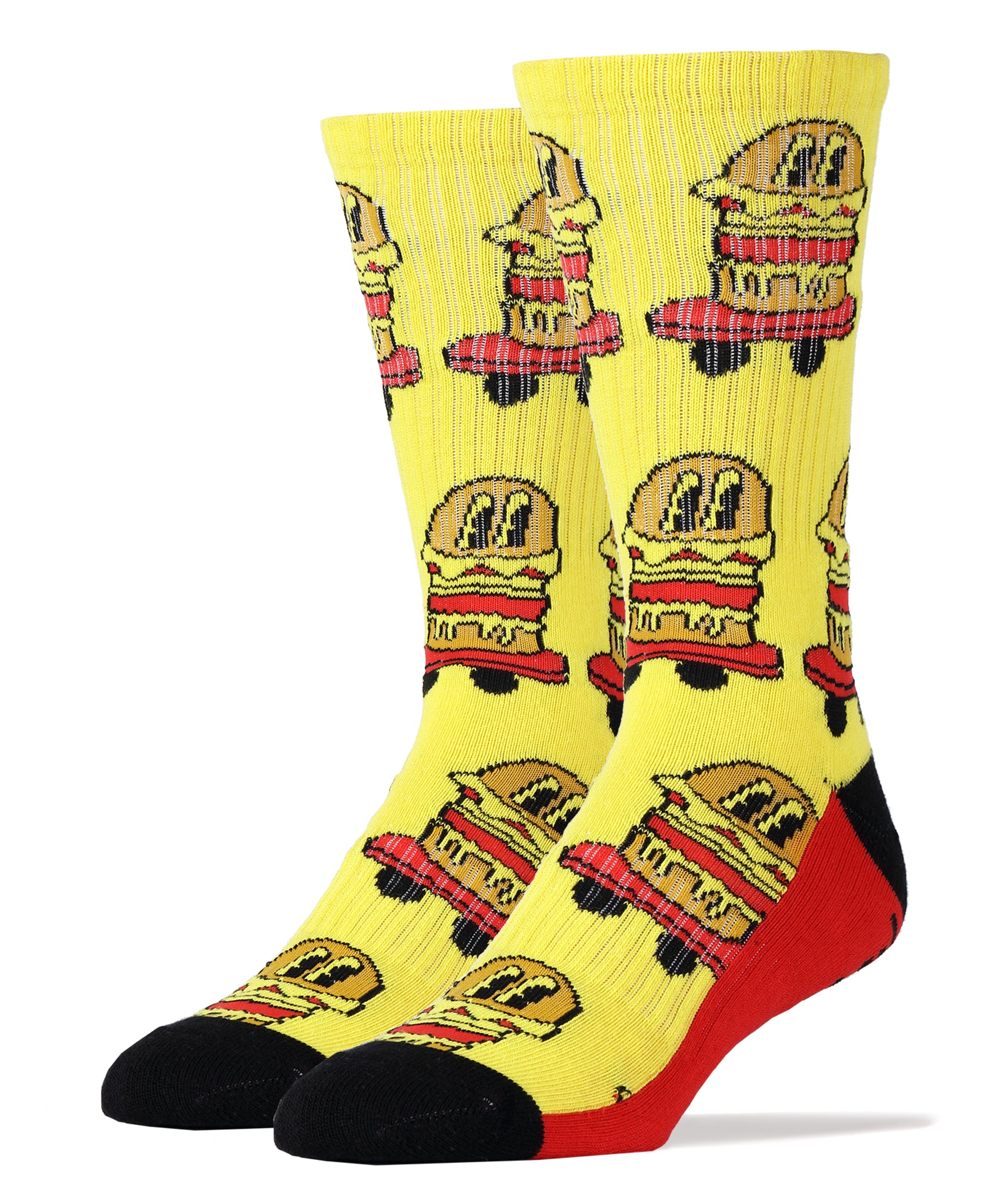 Burgers On Wheels Athletic Socks | Socks For Men