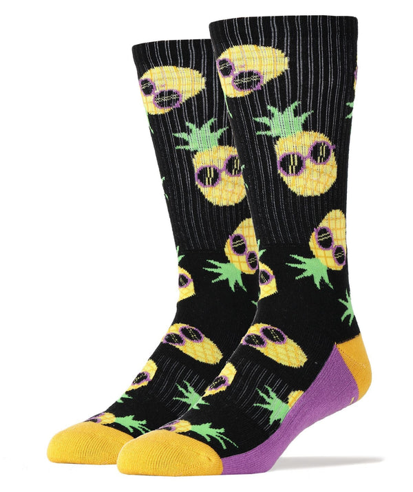 pineapple-dude-mens-athletic-crew-socks-3-oooh-yeah-socks