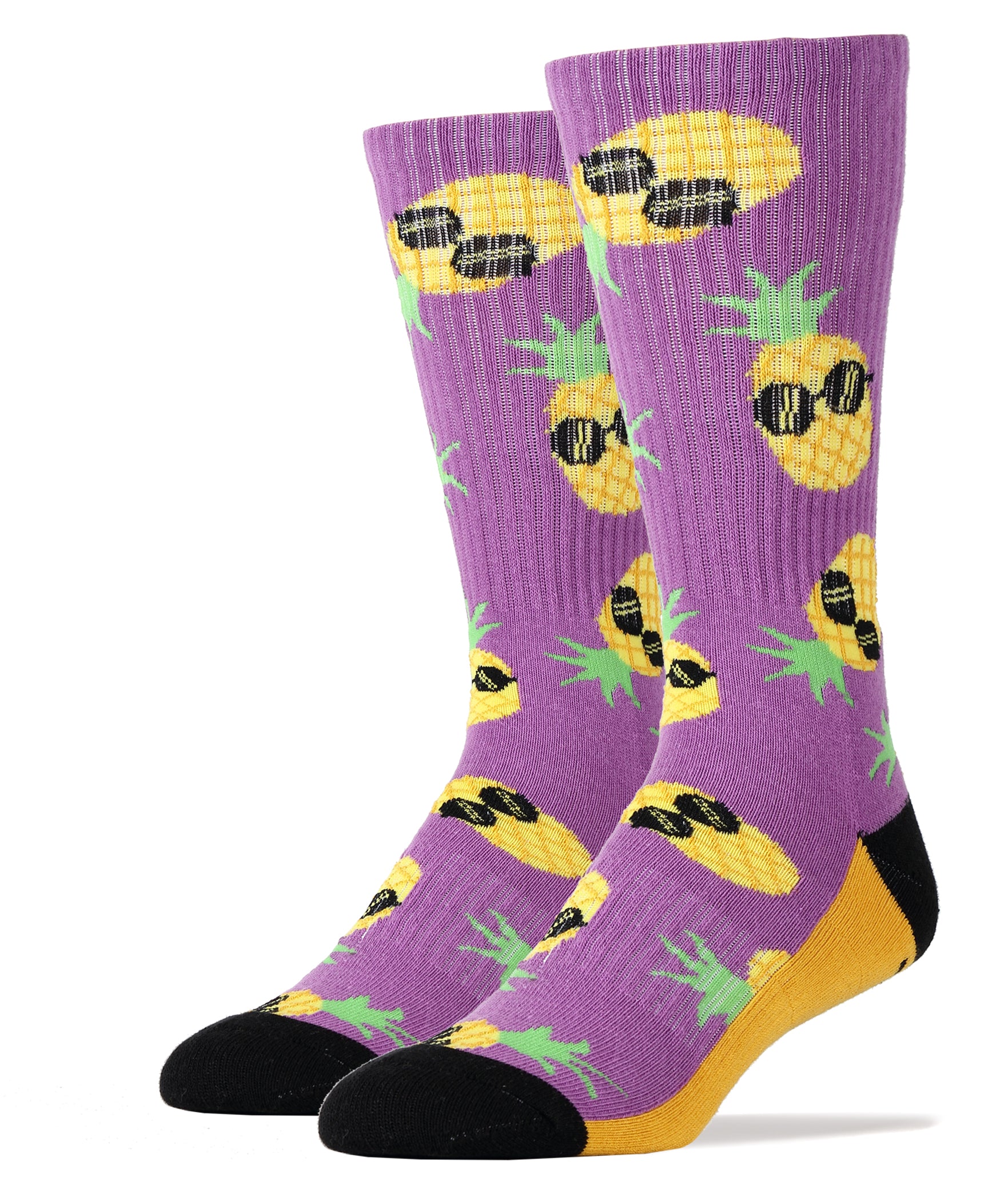 Pineapple Socks Crew Socks for Men Funny Socks for Men Novelty Socks Funky  Socks