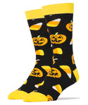 Trick or Treat Socks | Halloween Crew Socks For Men