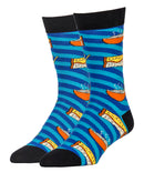 Rock'in Ramen Socks | Novelty Crew Socks For Men