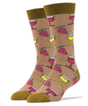 Wino Socks | Drink Crew Socks for Men