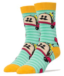 Taco Dude Socks | Novelty Crew Socks For Men