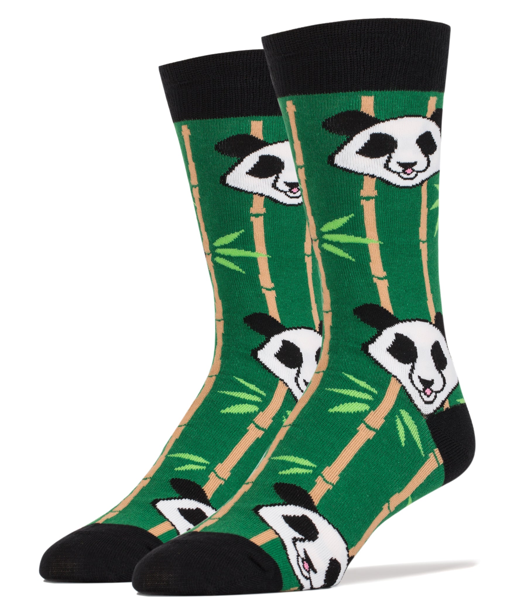 Panda Life Socks | Animal Crew Socks For Men