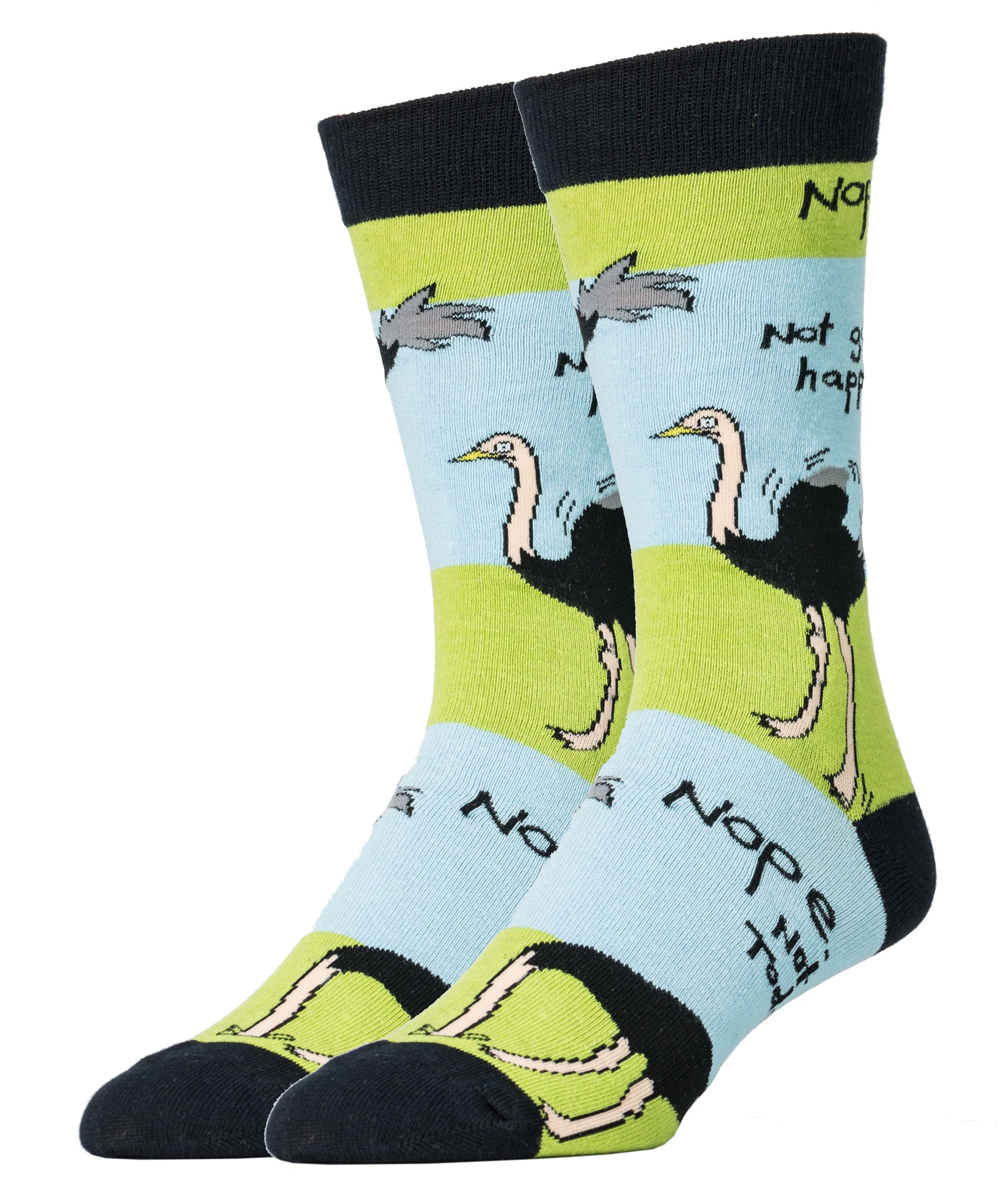 Not Today Socks | Animal Crew Socks For Men