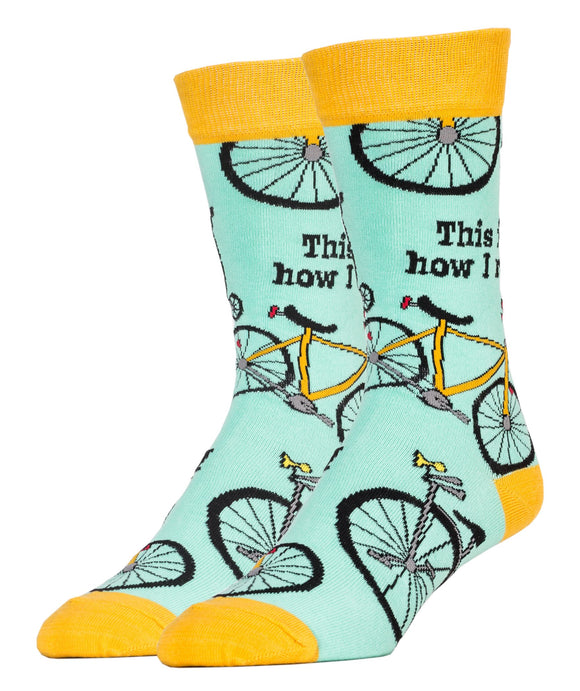 How I Roll Socks | Funny Crew Socks For Men