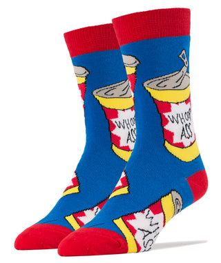Whoop ASS Socks | Novelty Crew Socks For Men