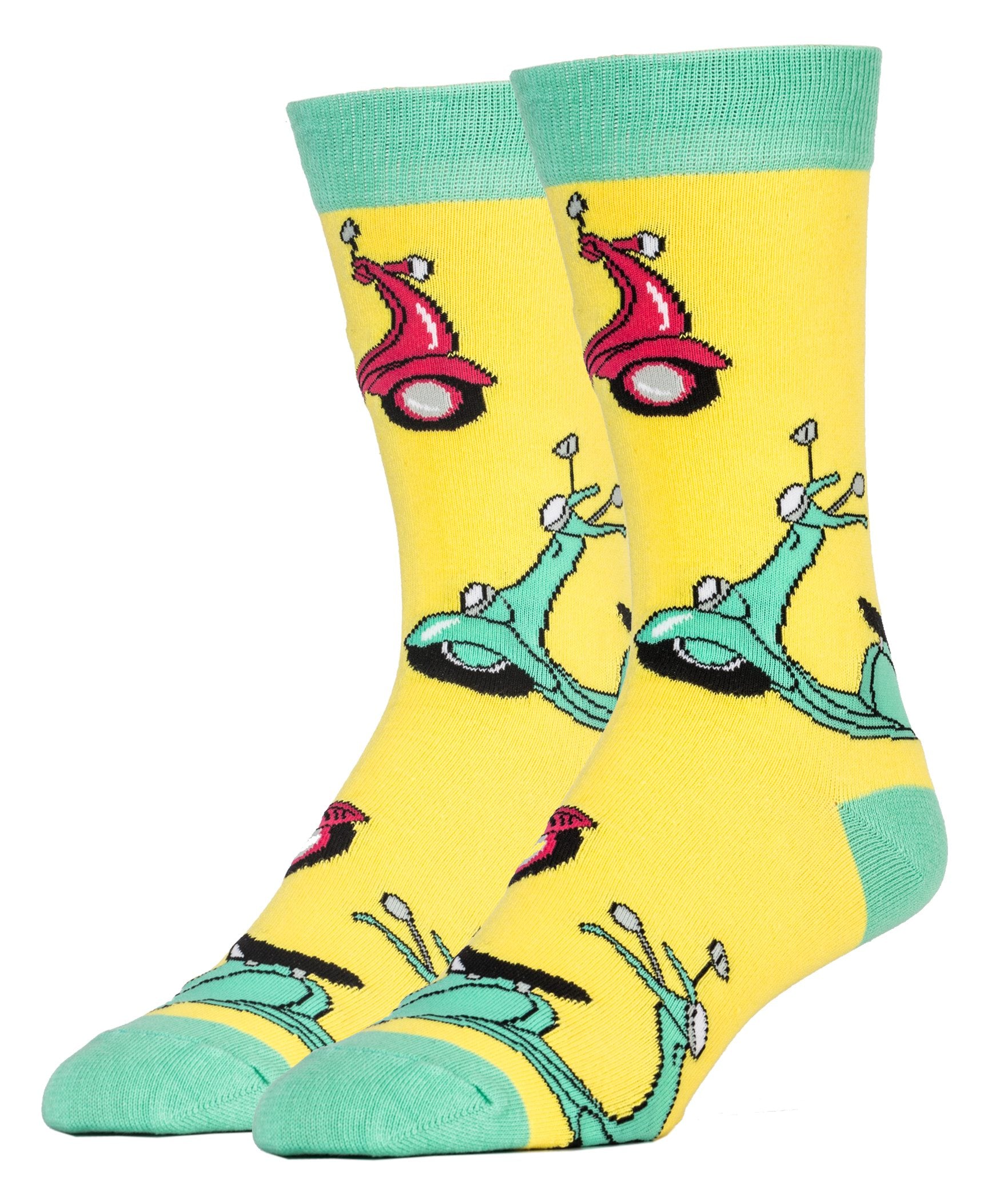 The Ride Socks | Novelty Crew Socks For Men | Oooh Yeah! Socks