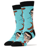 Mr Bean and Teddy Socks | Novelty Socks for Men
