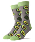 Avocado Life Socks | Food Crew Socks for Men