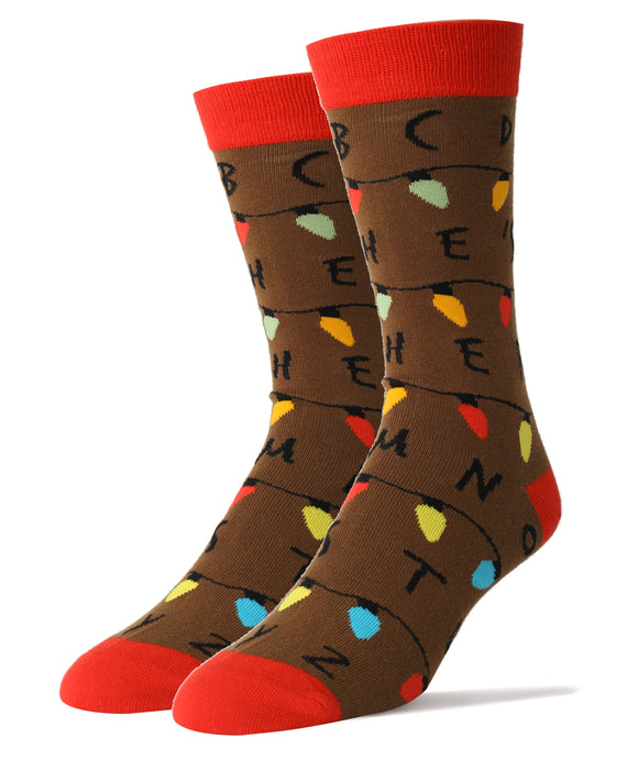 Stranger Socks | TV Show Crew Socks for Men
