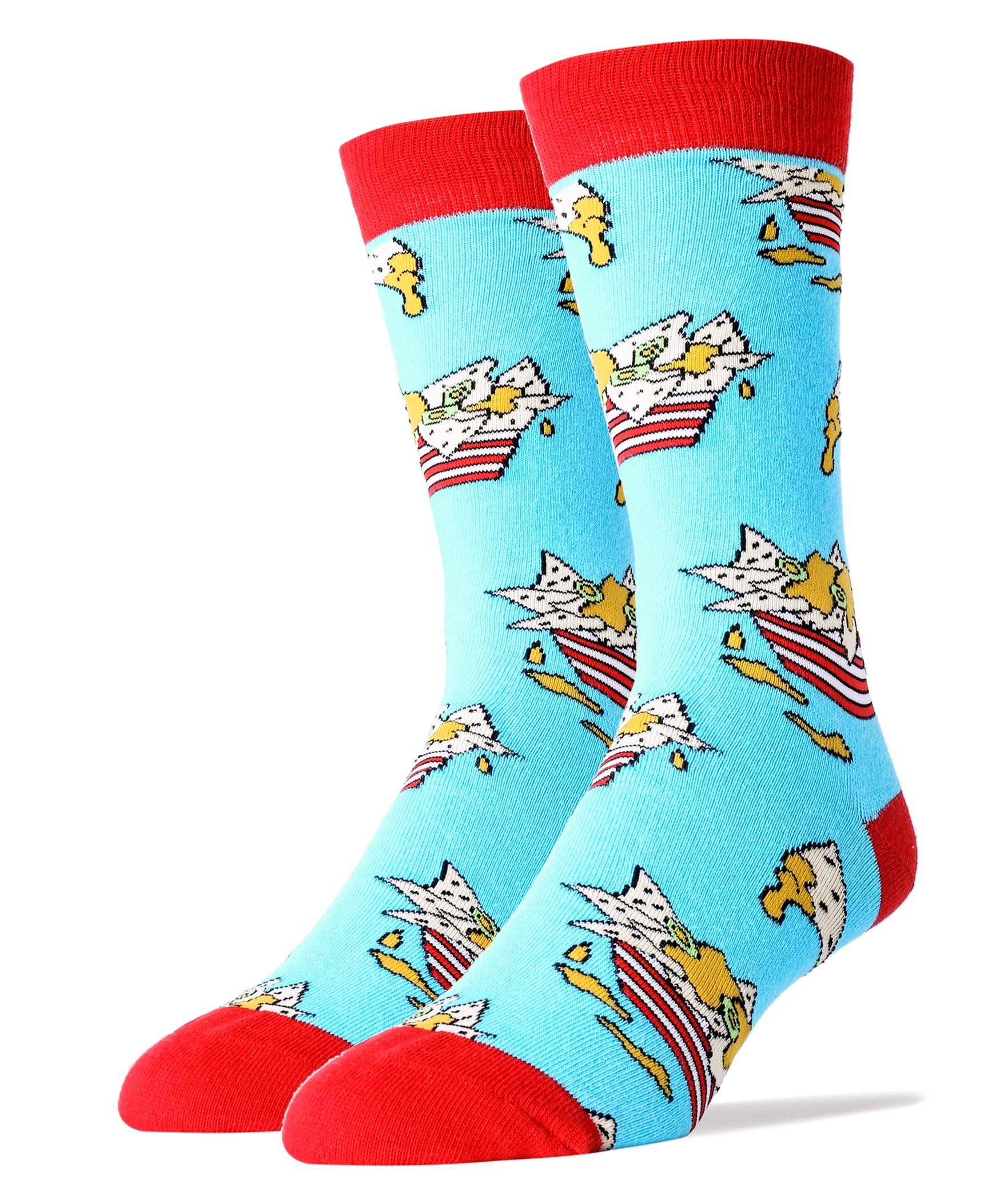 Nachos Socks | Novelty Crew Socks For Men
