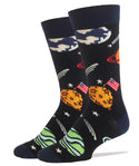Lost In Space Socks | Novelty Crew Socks For Men